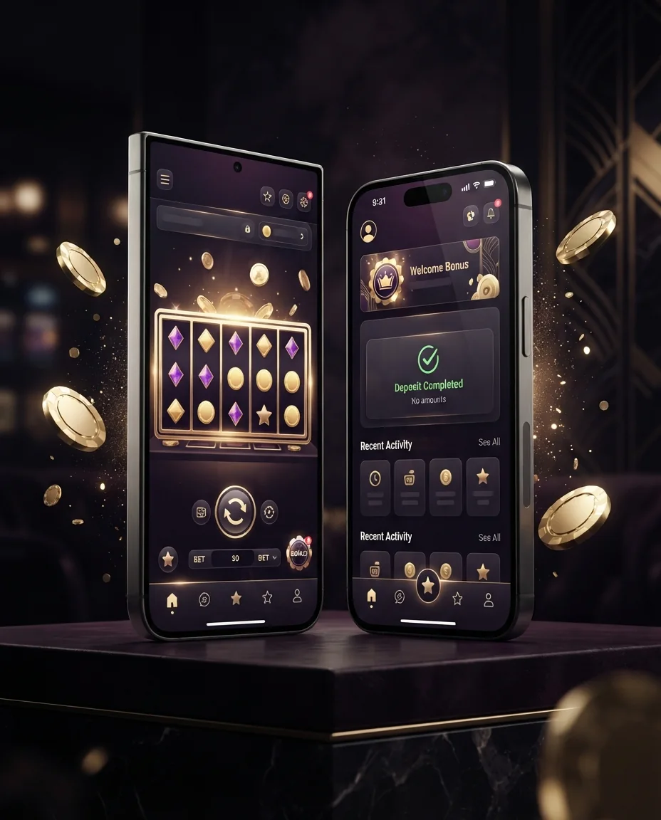 Royale 1 mobil tətbiq yüklə — Android APK və iOS ekranı